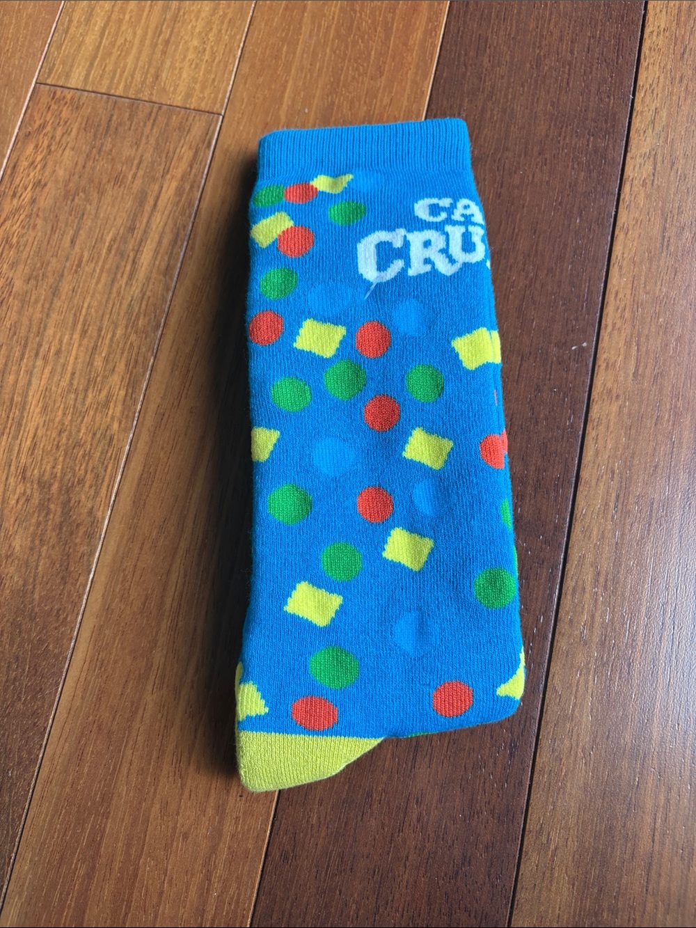 Blue Polka Dot Cap’n Crunch Crew Socks - NWT